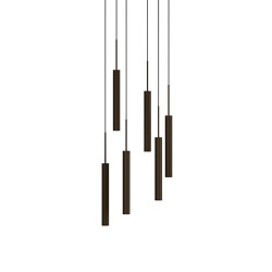 Tubulaire Chandelier, 6 | Ceiling lights | Audo Copenhagen