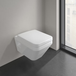 Architectura Washdown toilet, rimless, TwistFlush[e³], rectangle