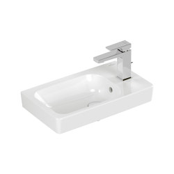 Architectura Handwashbasin, right and left version, 480 x 275 mm | Wash basins | Villeroy & Boch