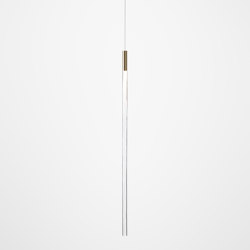 FLARE brushed gold type A | Suspended lights | Bomma
