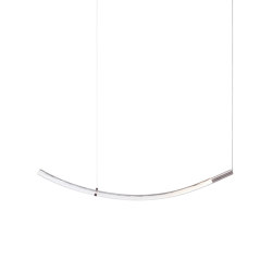 FLARE brushed silver type B | Suspended lights | Bomma