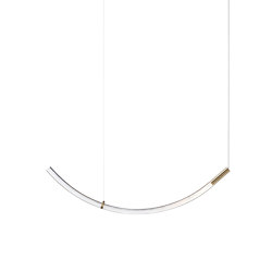 FLARE brushed gold type C | Suspended lights | Bomma