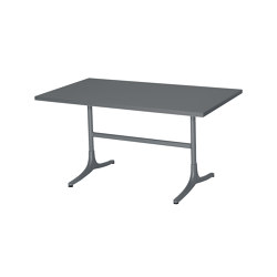 Metal table Arbon 117x70 | Mesas comedor | Schaffner AG