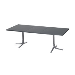 Metal table Arbon 160/218x90 extendable