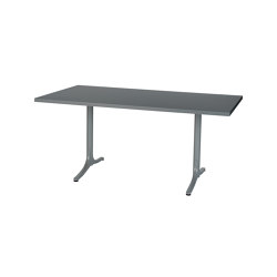 Metal table Arbon 165x90