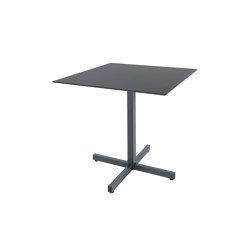 Fiberglass table Basel 80x80 | open base | Schaffner AG