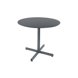 Fiberglass table Basel ø100 | open base | Schaffner AG