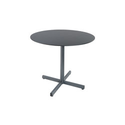 Fiberglass table Basel ø80 | open base | Schaffner AG