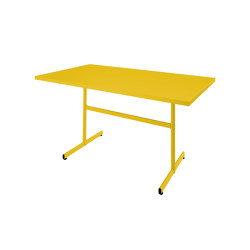 Metal table Basic Color 140x80 | Dining tables | Schaffner AG