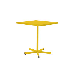 Table en métal Basic Color 80x80 | foldable | Schaffner AG