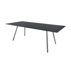 Fiberglass table Chur 160/220x90 extendable