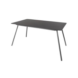 Fiberglass table Locarno 160x90 (rounded corners) | Tabletop rectangular | Schaffner AG