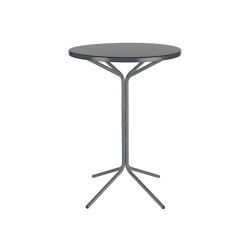 Table haute bistro en métal PIX ø80/110 | Bistro tables | Schaffner AG