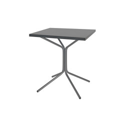Metal bistro table PIX 70x70 | open base | Schaffner AG