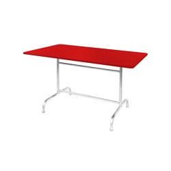 Metal table Rigi 140x80 | Tavoli pranzo | Schaffner AG