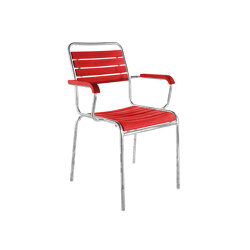Slatted chair Rigi with armrest | Chairs | Schaffner AG
