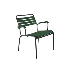 Slatted lounger Rigi with armrest | Sillones | Schaffner AG
