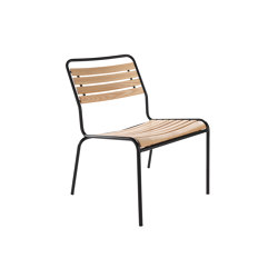 Slatted lounger Rigi without armrest | open base | Schaffner AG