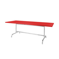 Metal table Säntis 180x80