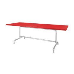Metal table Säntis 180x90 | Mesas comedor | Schaffner AG