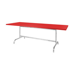 Metal table Säntis 240x90 | Tabletop rectangular | Schaffner AG