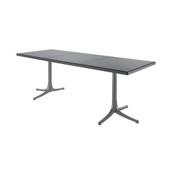 Fiberglass table Schaffhausen 140/210x80 extendable | Tabletop rectangular | Schaffner AG