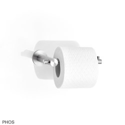 Stainless steel toilet roll holder - screwed in place | Toilettenpapierhalter | PHOS Design