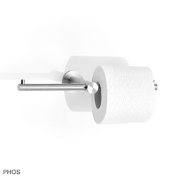 Double toilet roll holder made of stainless steel | Portarotolo | PHOS Design