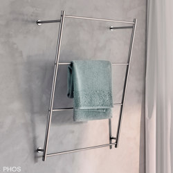 Towel ladder for wall mounting, width 60 cm | Towel rails | PHOS Design