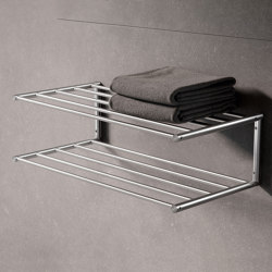 Towel rack for wall mounting - 60 cm, 2 levels | Portasciugamani | PHOS Design