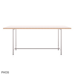 Karlsruhe table - dining table - white - 180x90 cm | Esstische | PHOS Design