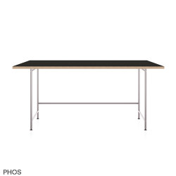 Karlsruher Tisch - Schreibtisch - schwarz - 160x80 cm | Schreibtische | PHOS Design
