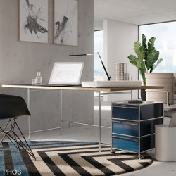 Karlsruhe table - Desk with linoleum top - 180x90 cm | Scrivanie | PHOS Design