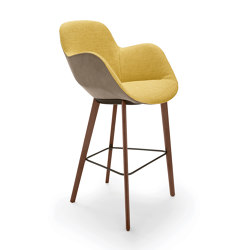 Sheru High Dining Chair | Sgabelli bancone | Walter Knoll