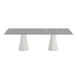 Reverse Table Outdoor ME 14603 | Tabletop rectangular | Andreu World
