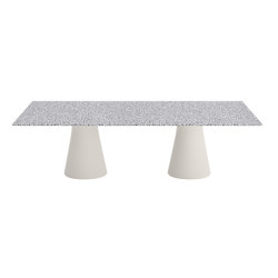 Reverse Table Outdoor ME 14604 | Tabletop rectangular | Andreu World