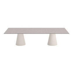 Reverse Table Outdoor ME 14606 | Tabletop rectangular | Andreu World