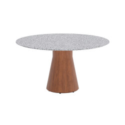 Reverse Wood Outdoor ME 15103 | Tabletop round | Andreu World