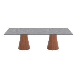 Reverse Wood Outdoor ME 15107 | Tabletop rectangular | Andreu World