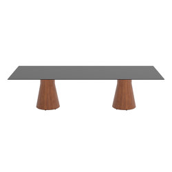 Reverse Wood Outdoor ME 15109 | Tabletop rectangular | Andreu World