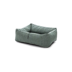Dotty Dog Basket Medium Turquoise | Dog beds | Roolf Outdoor Living