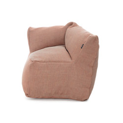 Dotty Pouf Club Corner Extra Large Terracotta | Poltrone | Roolf Outdoor Living