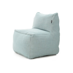 Dotty Pouf Extra Large Pastel Blue | Armchairs | Roolf Outdoor Living