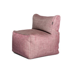 Dotty Pouf Extra Large Raspberry | Armchairs | Roolf Outdoor Living