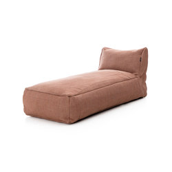 DOTTY Pouf Sedia Lunga Terracotta | Chaise longue | Roolf Outdoor Living