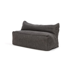 Dotty Pouf Love Seat Antracite | Divani | Roolf Outdoor Living