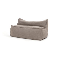 DOTTY Puf Love Seat Gris | Sofás | Roolf Outdoor Living