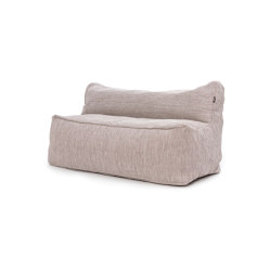 Dotty Pouf Love Seat Plum | Sofas | Roolf Outdoor Living