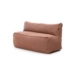 Dotty Pouf Love Seat Terracotta | Sofás | Roolf Outdoor Living