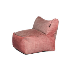 DOTTY Pouf Medium Oxblood Red | Fauteuils | Roolf Outdoor Living